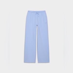 Aritzia | Cozy Sweatfleece Mega Flutter Sweatpant in Dayflower Blue | Size Large